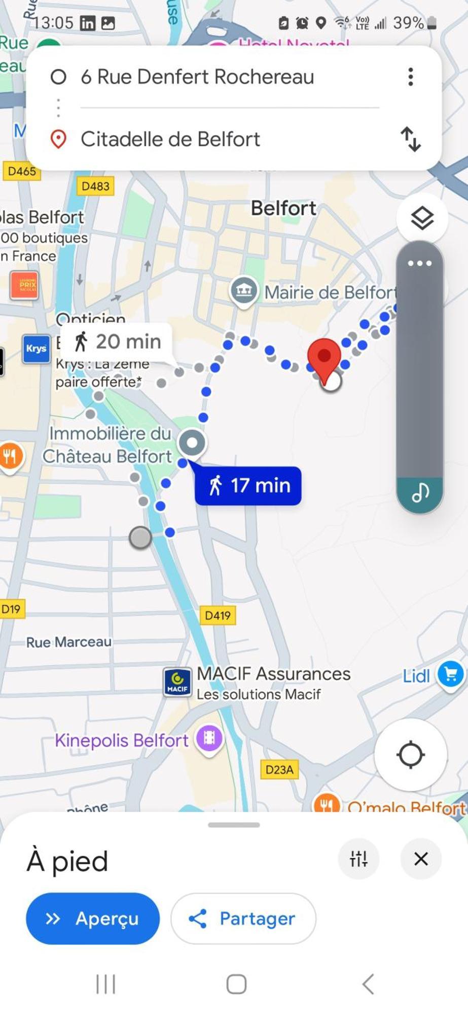 Le Denfert - Wifi Netflix - Quais De Savoureuse * Belfort